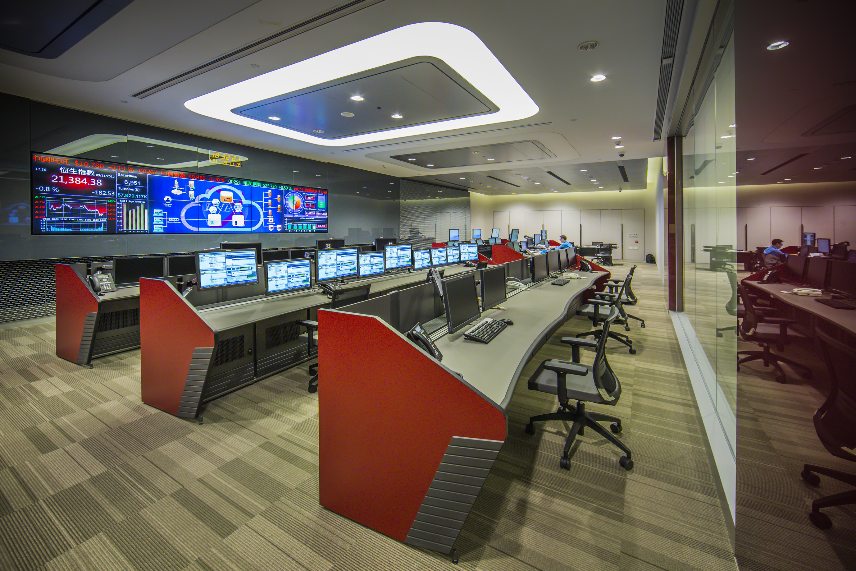 数据中心控制室