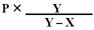 Corporate Action Events equation 4